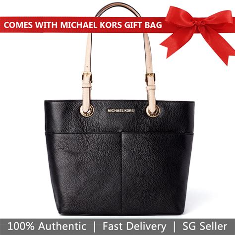 Michael Kors 30h4gbft6l Bedford Luggage Leather Top Zip 